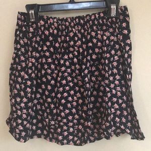 Brandy Melville Floral Skirt